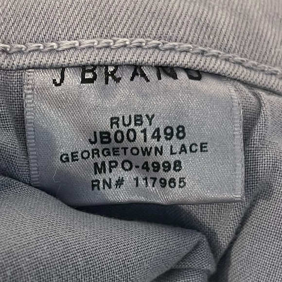 J Brand Ruby Georgetown lace hem jeans - Picture 8 of 8